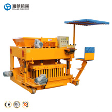 FL6-30 House plans portable small manual egg laying concrete cement brick block making machine